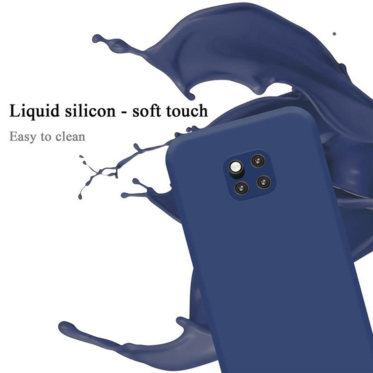Cadorabo Handyhülle für Huawei MATE 20 PRO Hülle Huawei MATE 20 PRO, Flexible Hülle TPU Silikon Schutzhülle Back Cover Case
