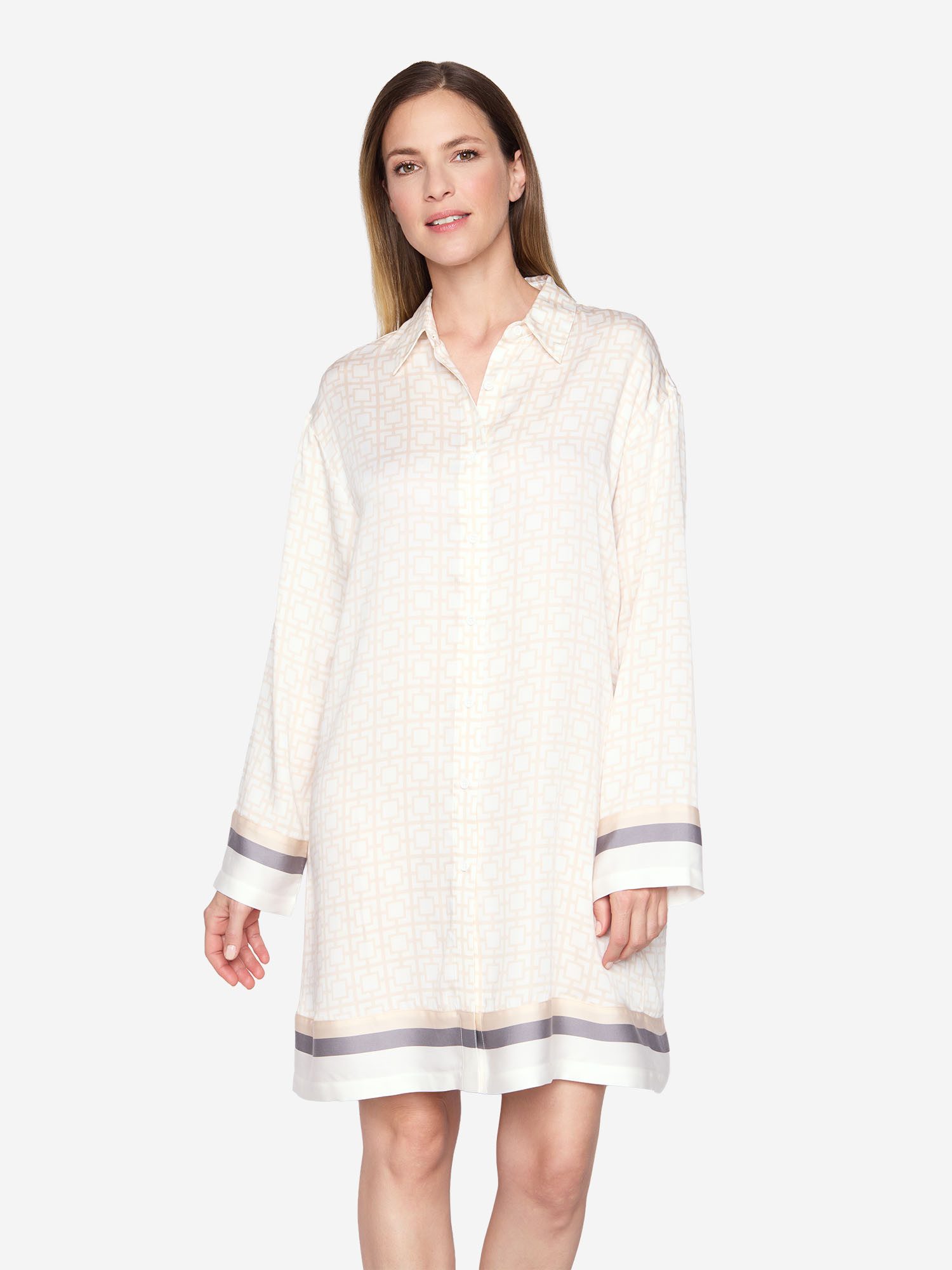 JOOP! Negligé Modern Deco Negligee, Babydoll, Nachtkleid