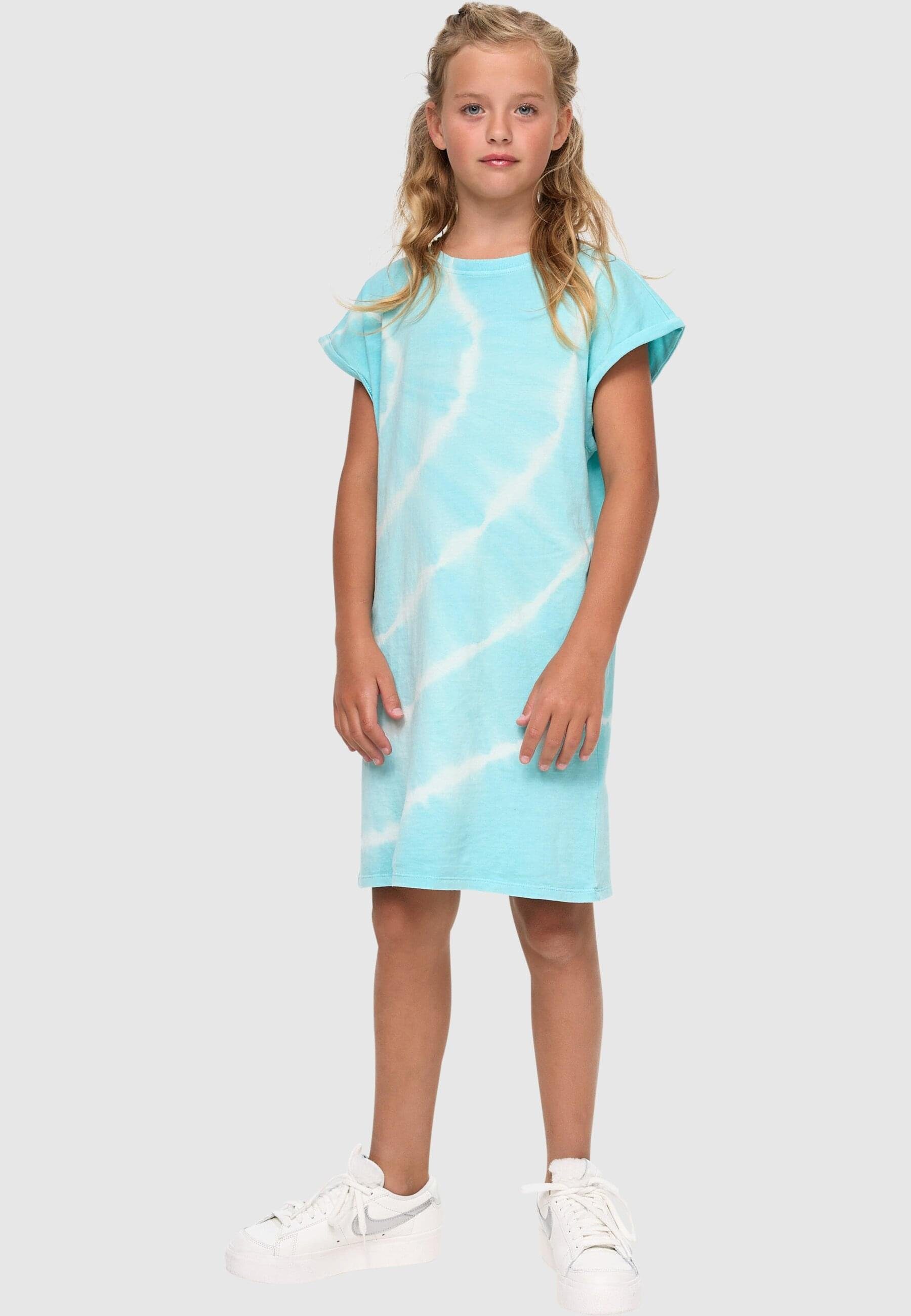 Dress CLASSICS Damen URBAN Tie Dye (1-tlg) aquablue Jerseykleid Girls
