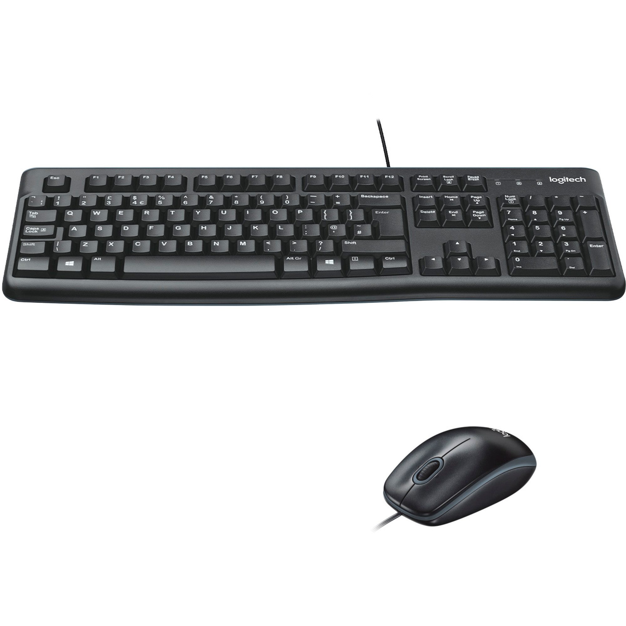 Logitech Desktop MK120, Desktop-Set Tastatur- und Maus-Set