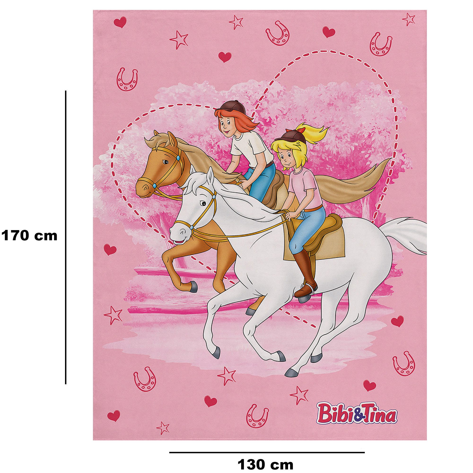 BERONAGE Tagesdecke Bibi und Tina Freunde günstig online kaufen