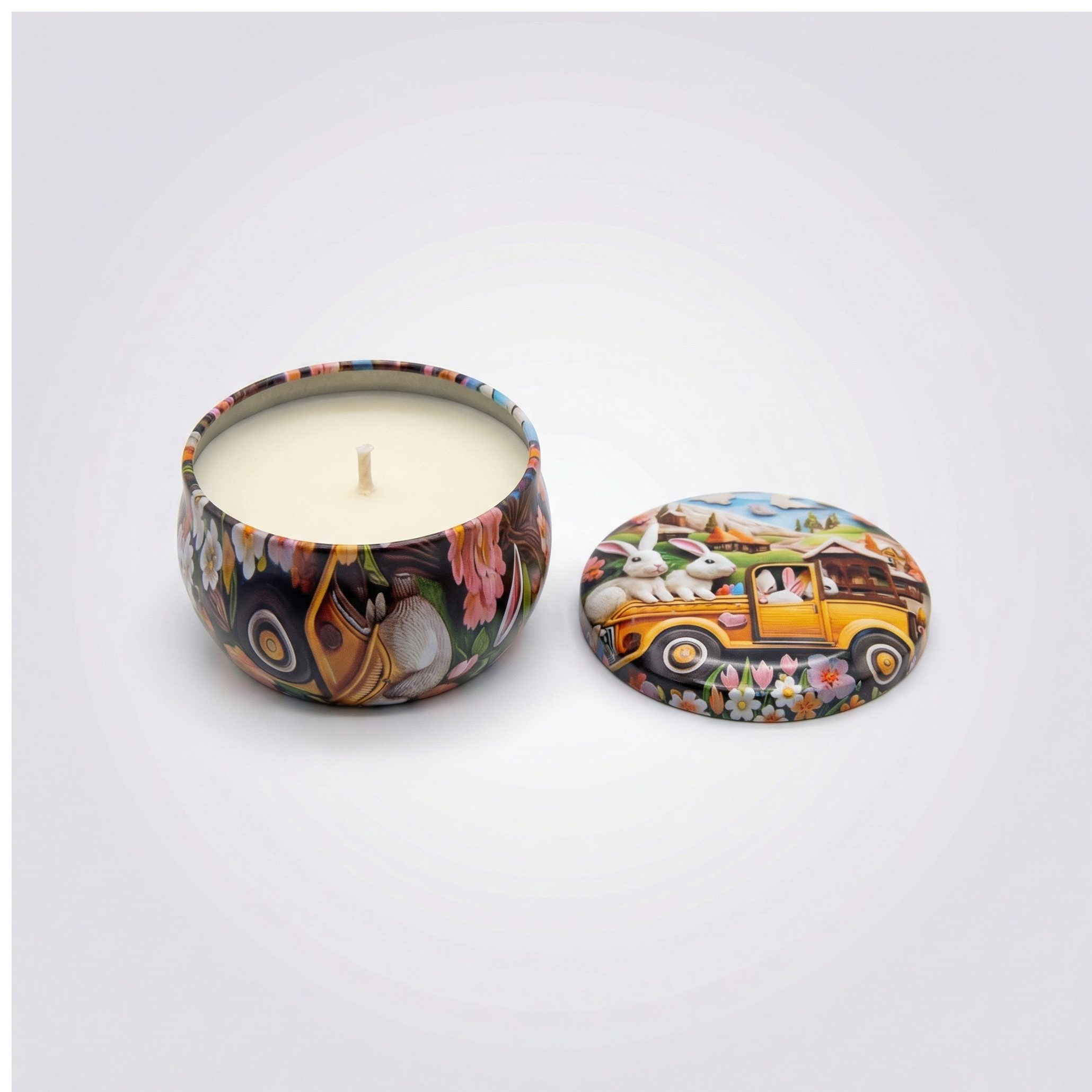 WS-Trend Formkerze Handgemachte Ostern Sojawachs Kerze duftfrei 8 Motive (1-tlg)