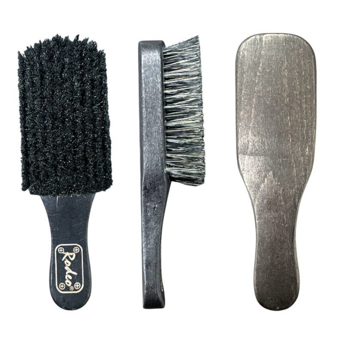 Nano Absolute Haarbürste Rodeo Premium Fade Brush - Fade Bürste Breit Holzgriff, 1-tlg.