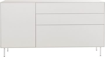 LeGer Home by Lena Gercke Sideboard Essentials, Breite: 167cm, MDF lackiert, Push-to-open-Funktion