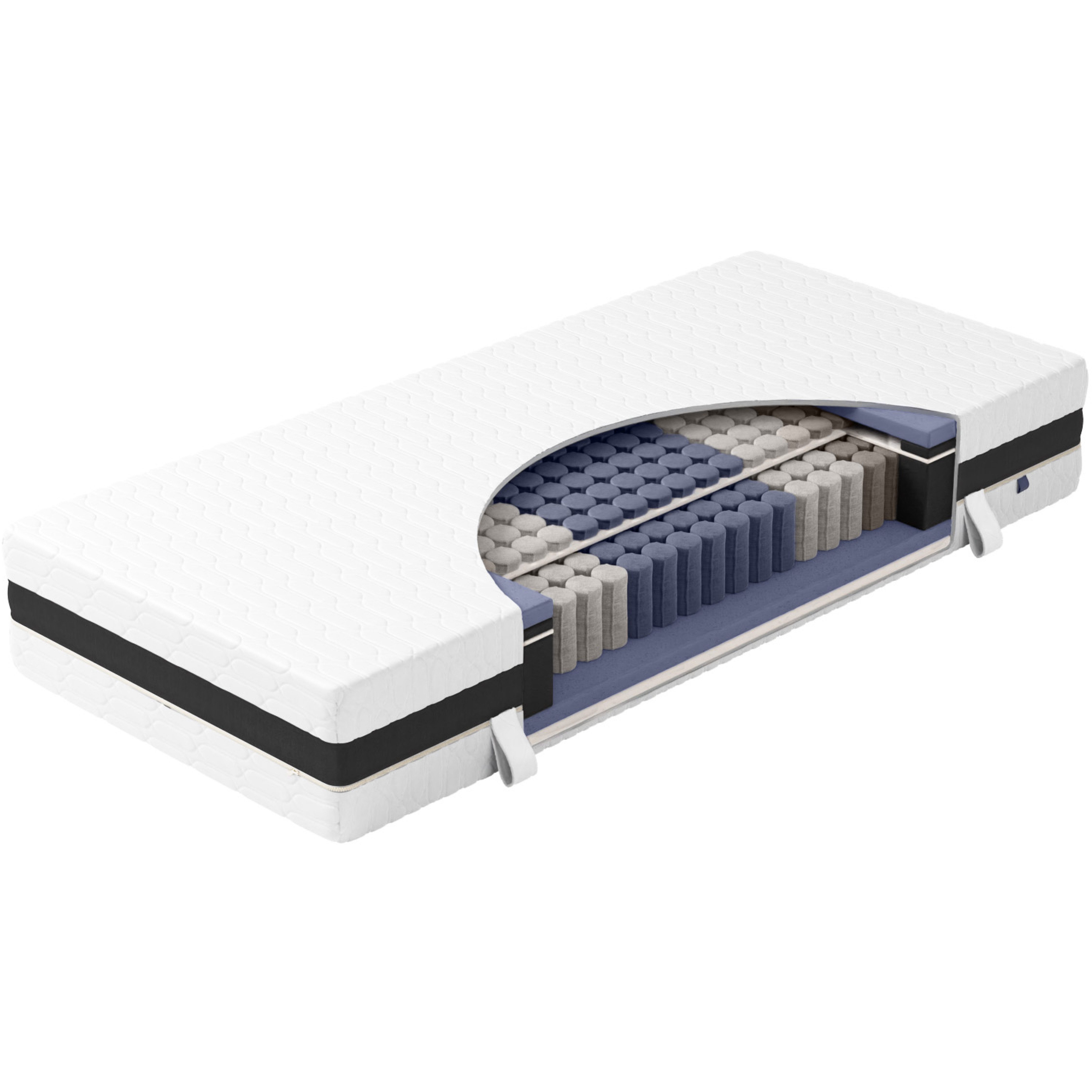 Taschenfederkernmatratze King Ortho Luxe Hypersoft – Partner Matratze (H2 o günstig online kaufen