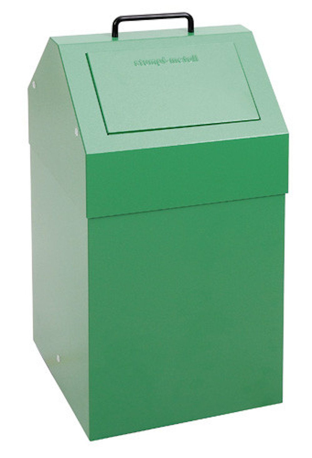 Mülleimer Abfallsammler, selbstschließend, 45L, HxBxT 64x33x31cm, Gelb