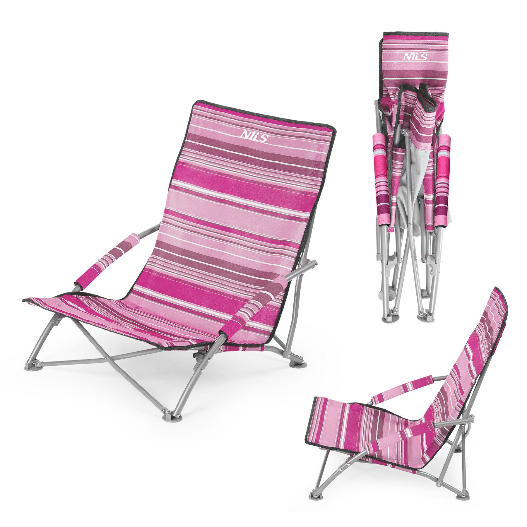 NILS CAMP Campingstuhl Strandstuhl Klappstuhl für den Strand Outdoor Stuhl günstig online kaufen