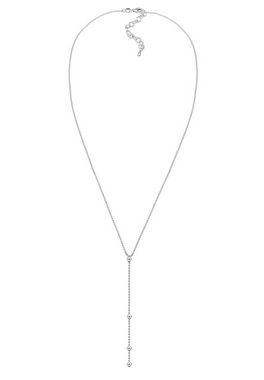 Elli Collierkettchen Y-Kette Kugel Geo Trend Minimal 925 Silber