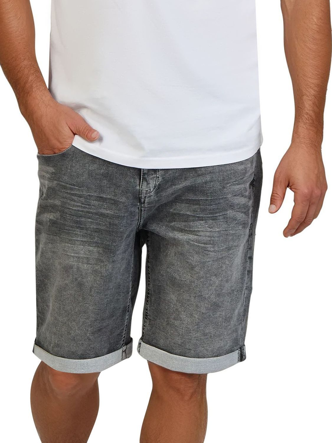 DENIMFY Джинсыshorts Herren Shorts DFAri Regular Fit Bermudashorts mit Stretch