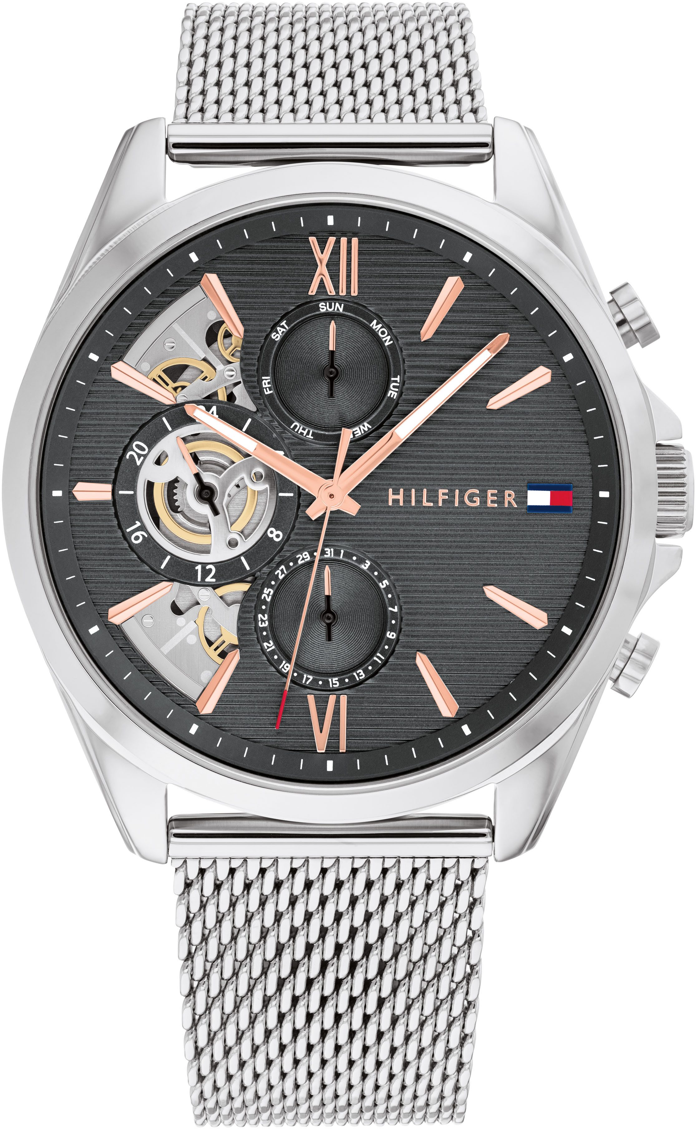 Tommy Hilfiger Multifunktionsuhr BAKER 1710646, Quarzuhr, Armbanduhr, Herre günstig online kaufen