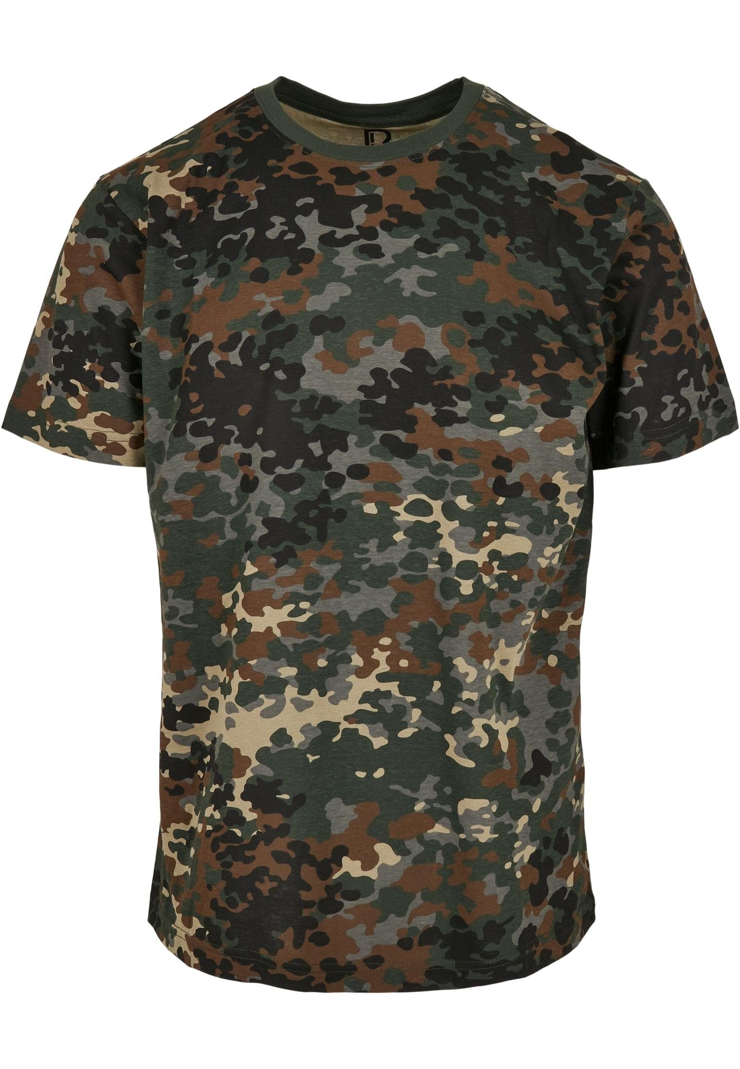 (1-tlg) Kurzarmshirt Brandit Brandit Shirt Herren flecktarn Premium