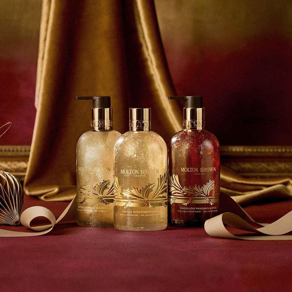 MOLTON BROWN Seifen-Set Hand Wash Seife Marvellous Mandarin & Spice (300ml)