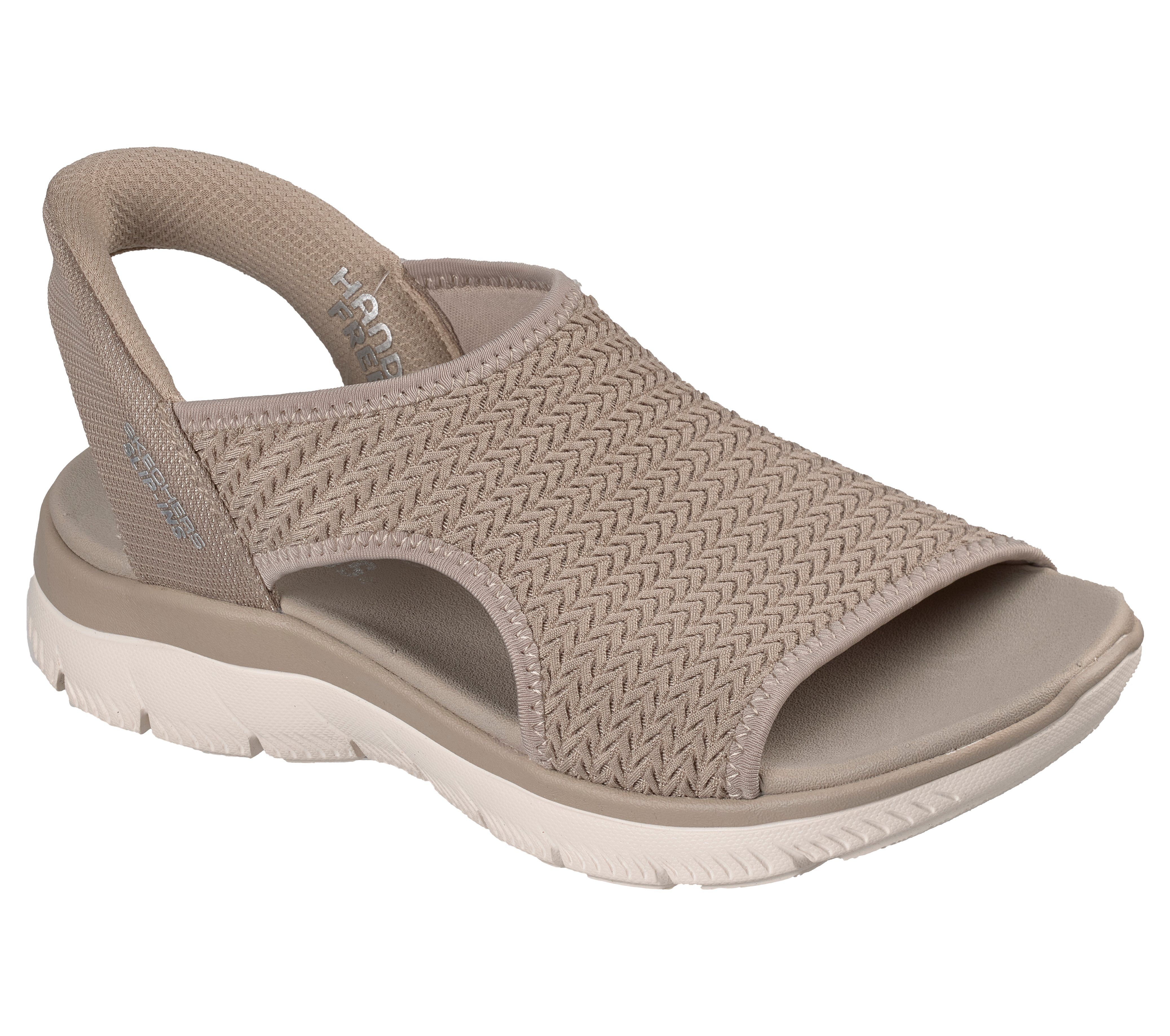 Skechers SUMMITS-SWEETLY EVOLVED Sandale Sportsandale, Trekkingsandale mit Slip-In Funktion