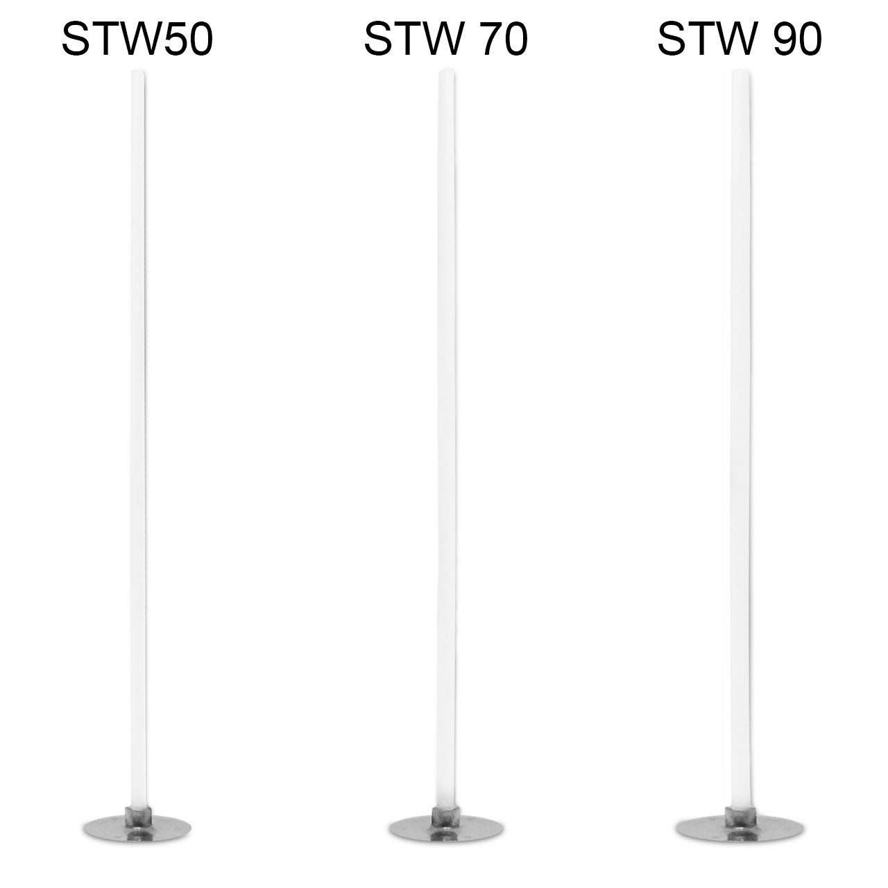 DistrEbution Bastelnaturmaterial Kerzendocht, 10-500 Stück, Runddocht STW 1 günstig online kaufen