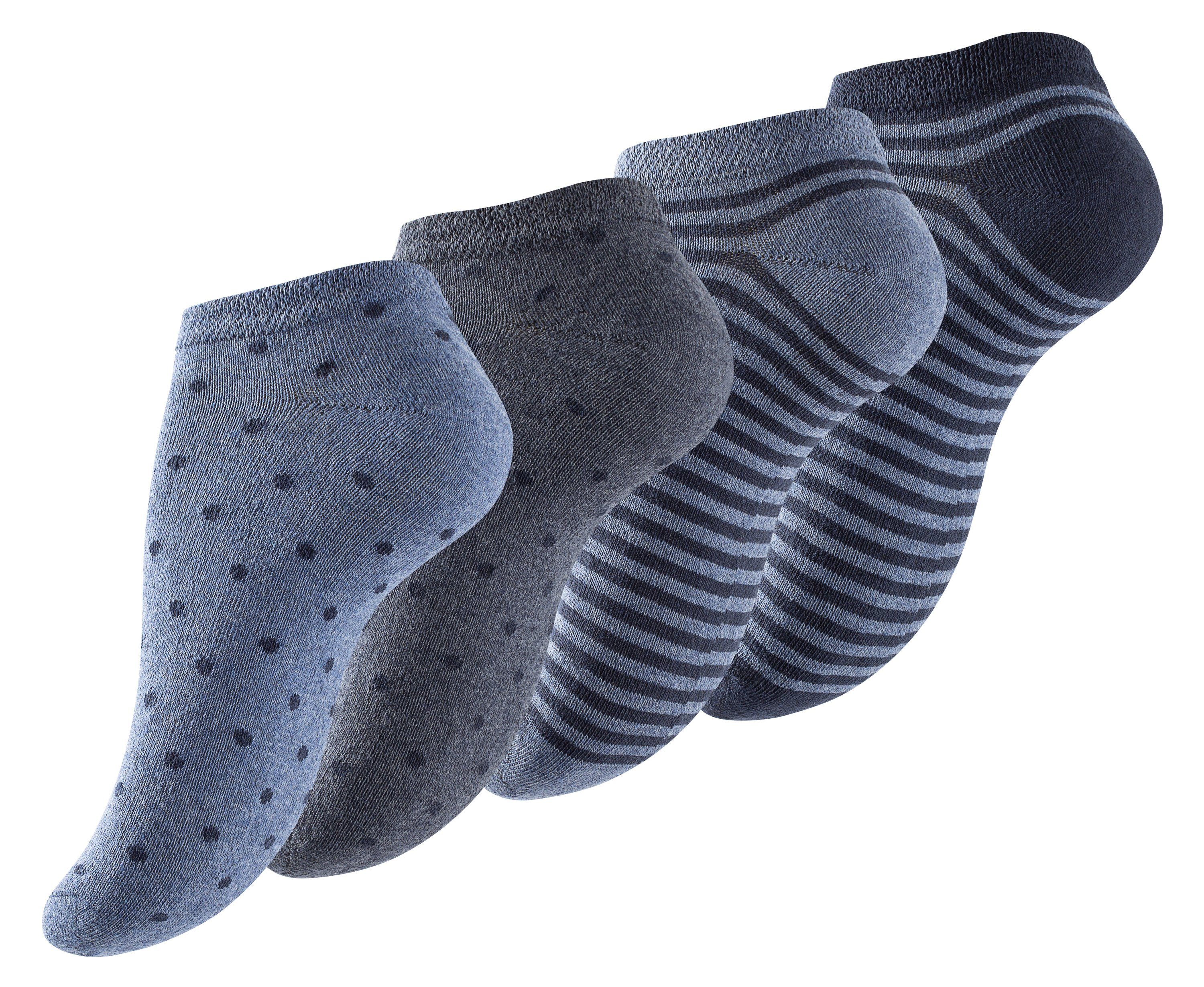 Vincent Creation® Sneakersocken (8-Paar) in angenehmer Baumwollqualität