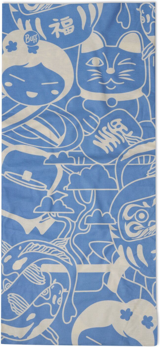 Buff Halstuch Original EcoStretch 725 Xasaku Washed BLUE