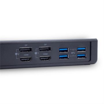 TERRA Laptop-Dockingstation TERRA MOBILE Dockingstation 800 USB-C/A inkl.135W, USB-C, 2x HDMI, 2x DisplayPort u.a.