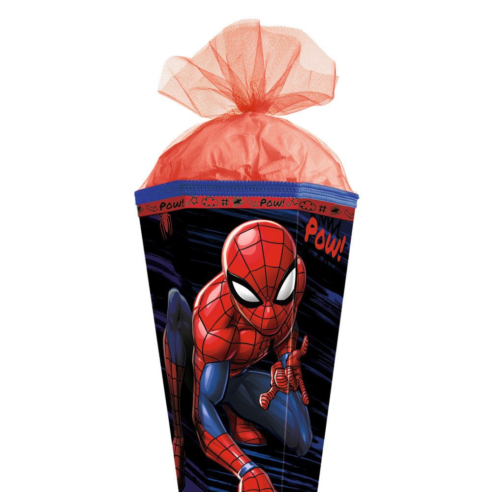 Roth Schultüte Roth Schultüte Marvel Spider-Man eckig Schutzspitze Tüllverschluss