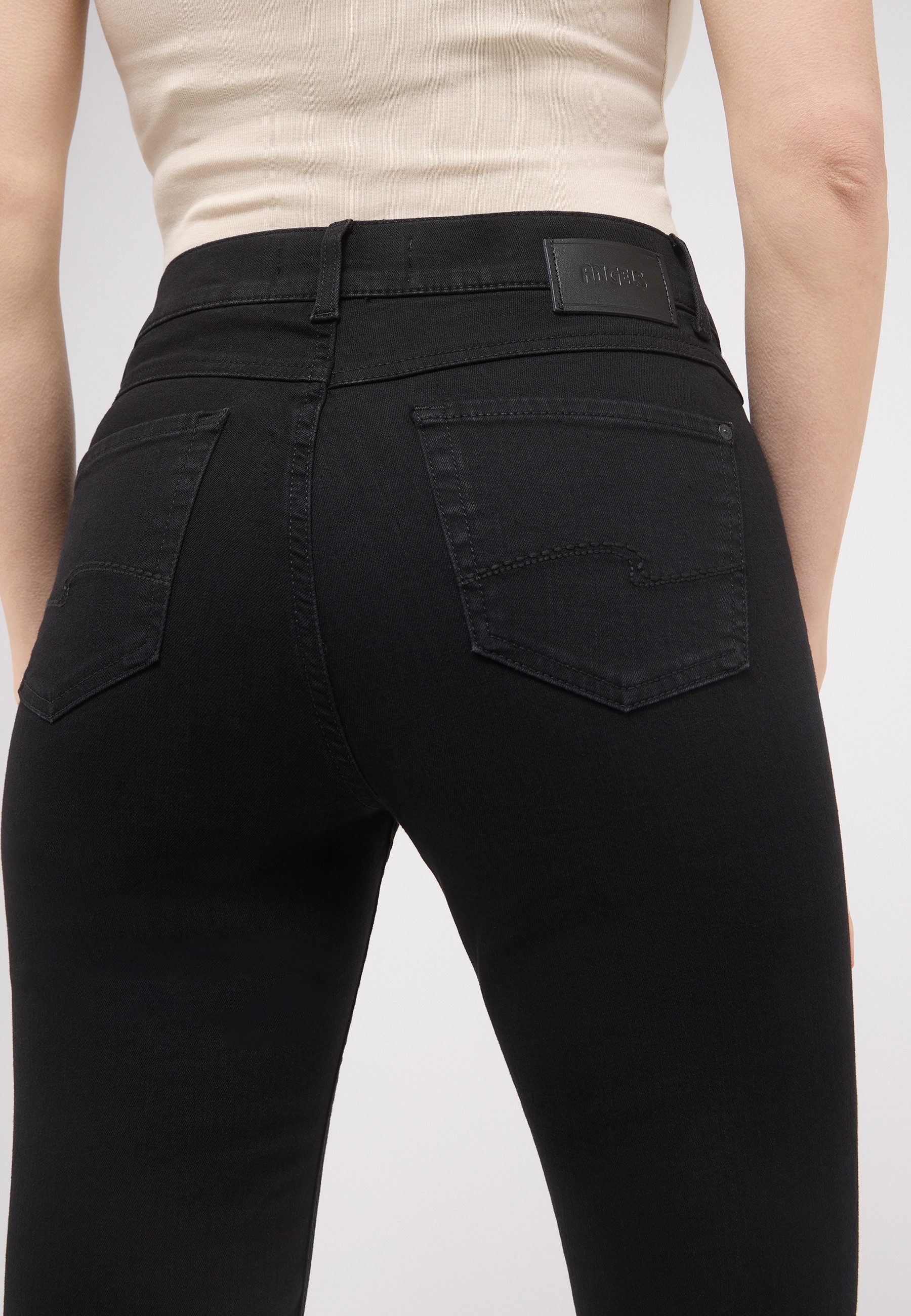 ANGELS Straight-Jeans CICI Straight-Schnitt, Slim fit Passform, aus Baumwollmischung – Bild 5 von 5