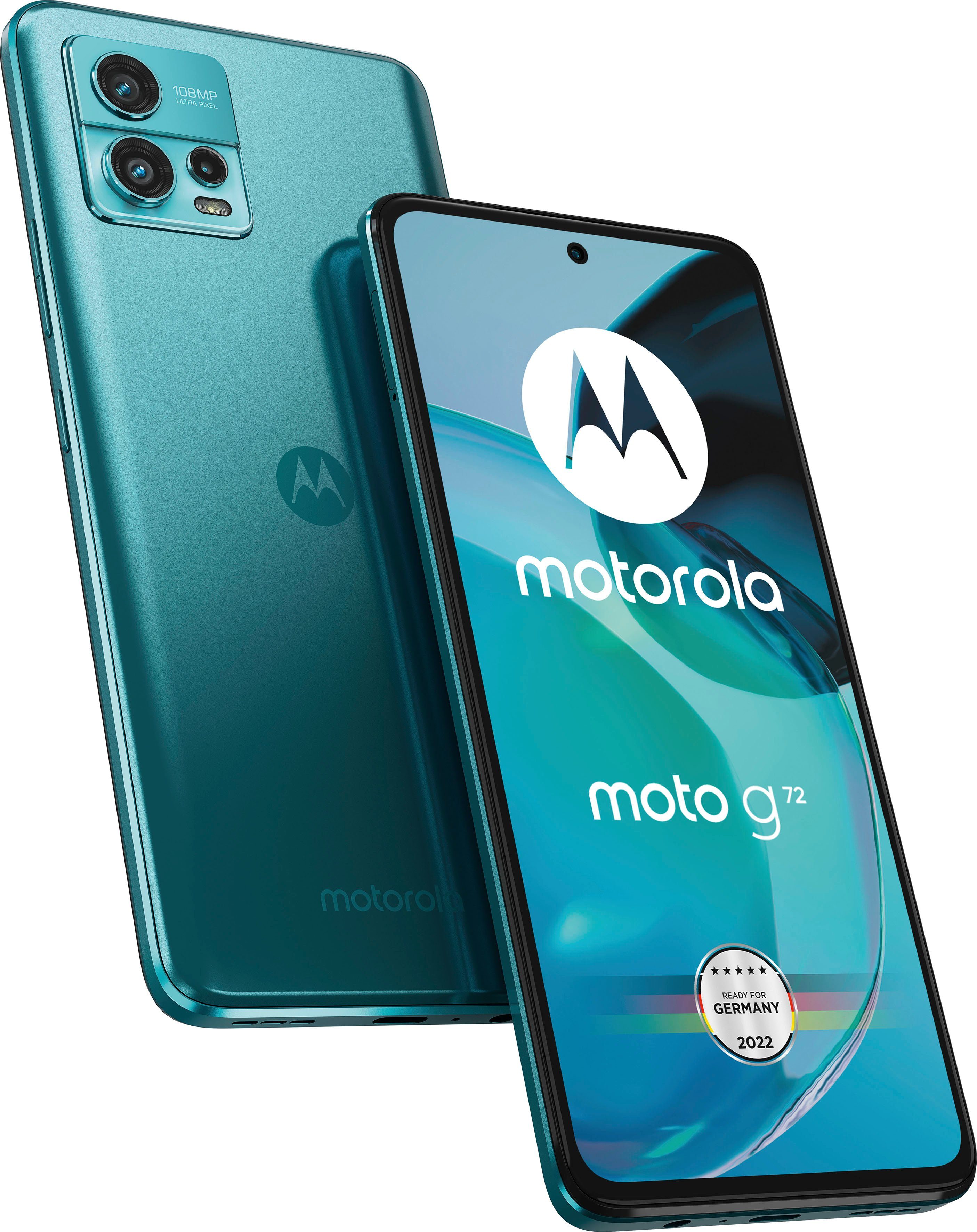 128 Zoll, + Speicherplatz, MP Motorola Kamera), cm/6,6 (16,76 Hauptkamera: g72 108-MP 8-MP-Ultra-Weitwinkel MP und 2-MP-Makro Frontkamera:16 Smartphone GB + 108