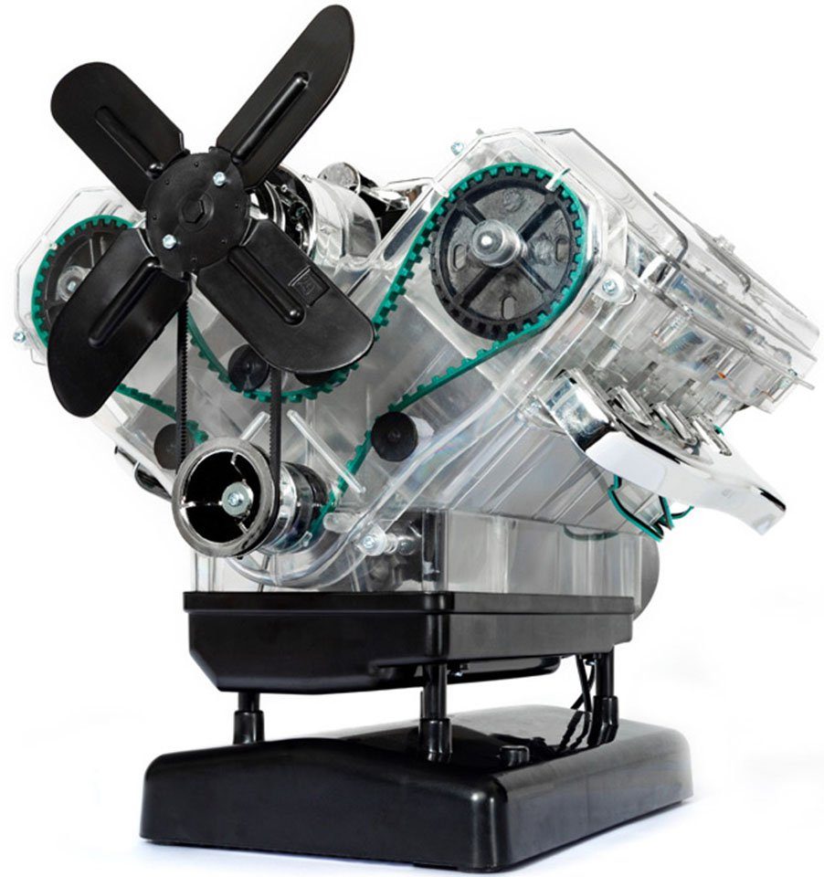 Franzis Experimentierkasten Bausatz V8-Motor