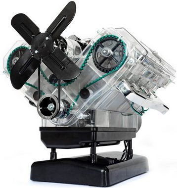 Franzis Experimentierkasten Bausatz V8-Motor