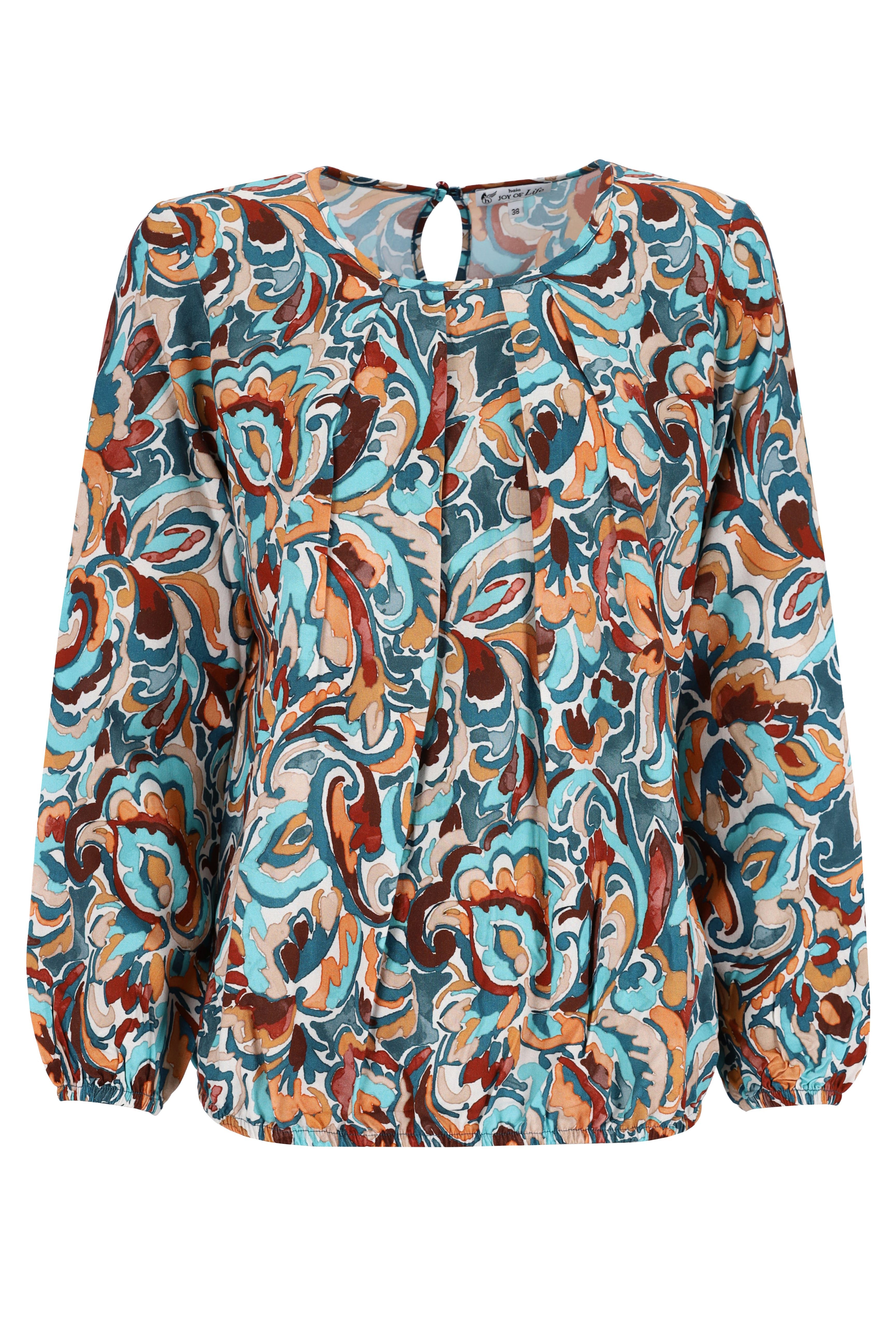 Hajo Blusentop Bluse Blouson Look günstig online kaufen