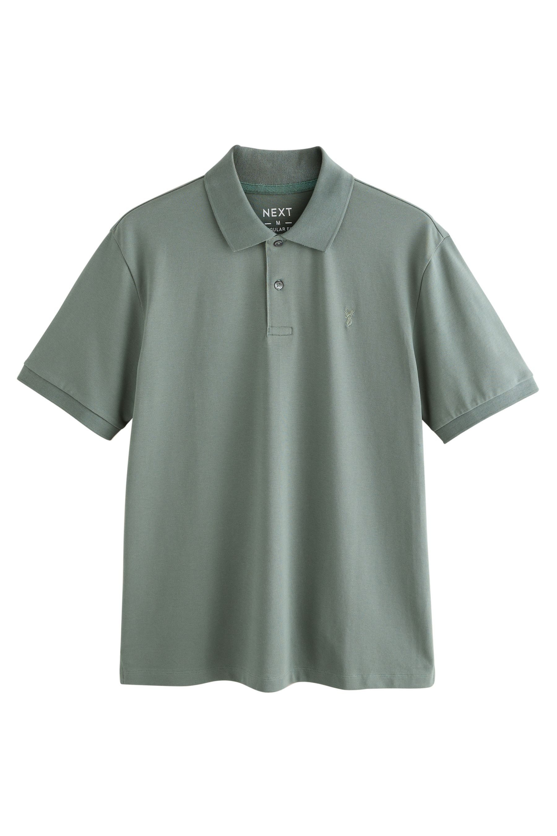 Next Poloshirt Regular Fit kurzärmeliges Pikee-Poloshirt günstig online kaufen