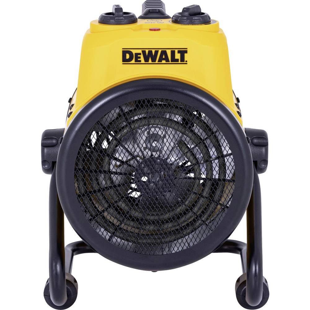 DeWalt Heizgerät DXJHXA0002E Heizgerät 25 m² Gelb/Schwarz, Heizlüfterfunktion, Kontrollleuchte, Mit Ein-/Aus-Schalter