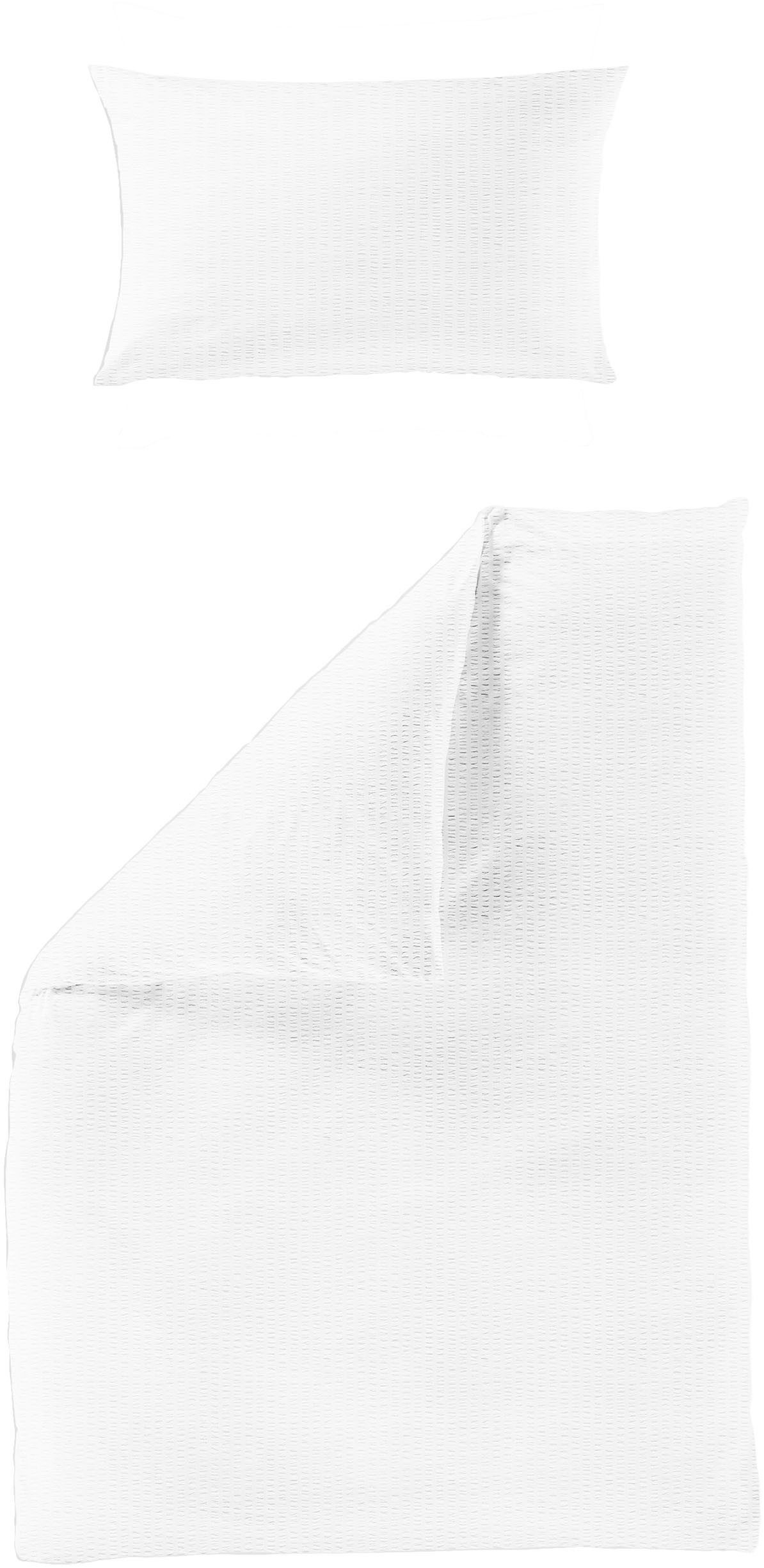 BIERBAUM Bettwäsche 4134, Seersucker, 2 teilig, günstig online kaufen