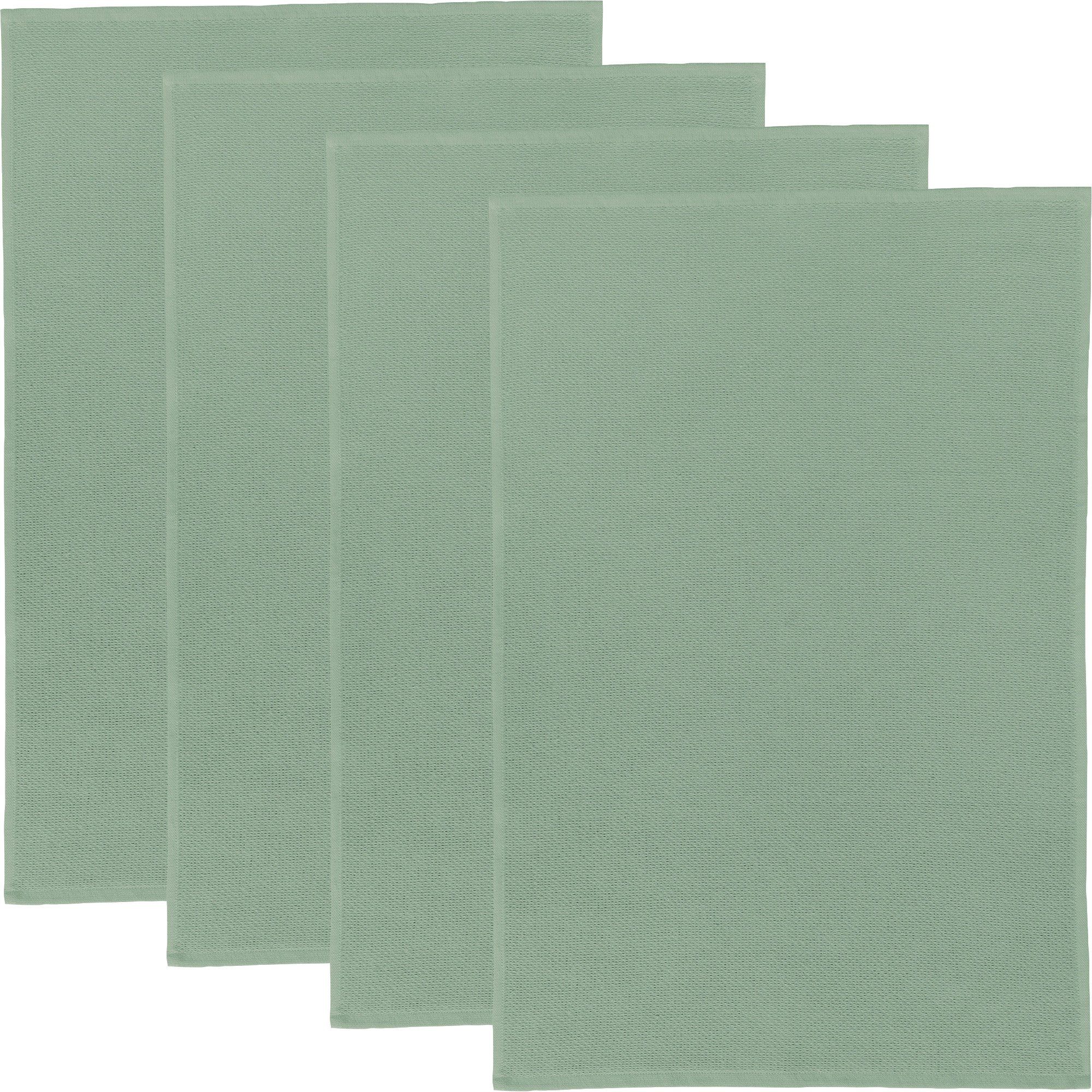 Geschirrtuch Frottier-Geschirrtuch 4er-Pack