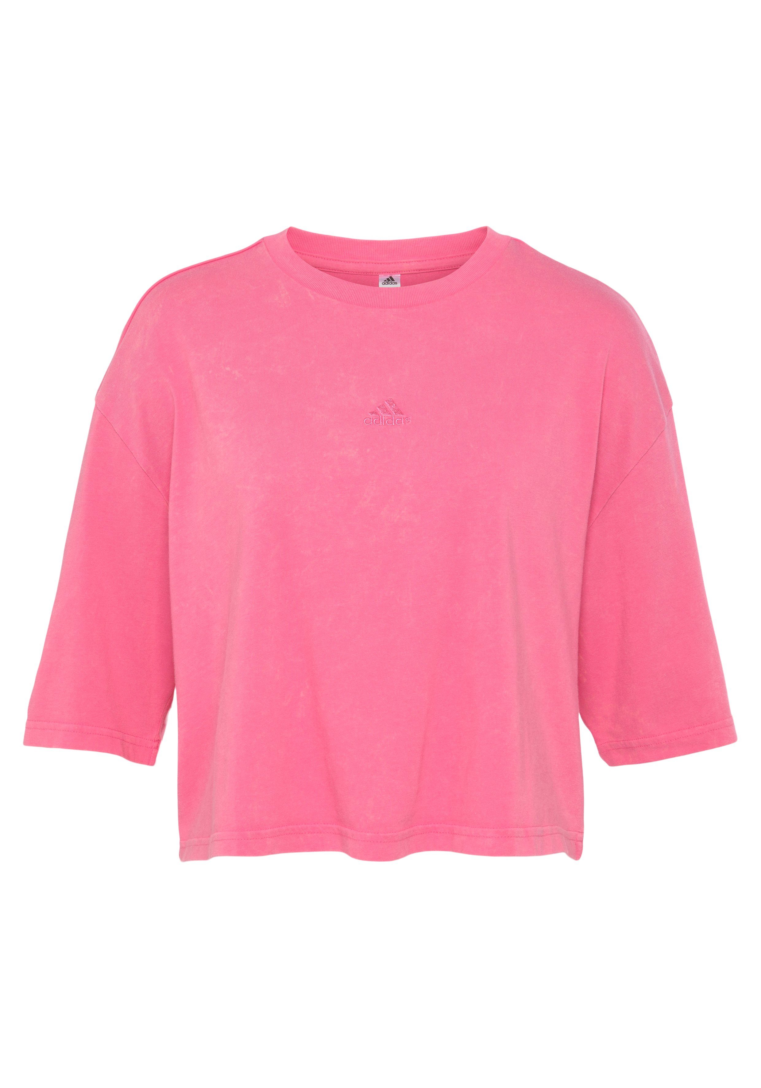 Pink T ALL Fusion W adidas T-Shirt Sportswear SZN WS