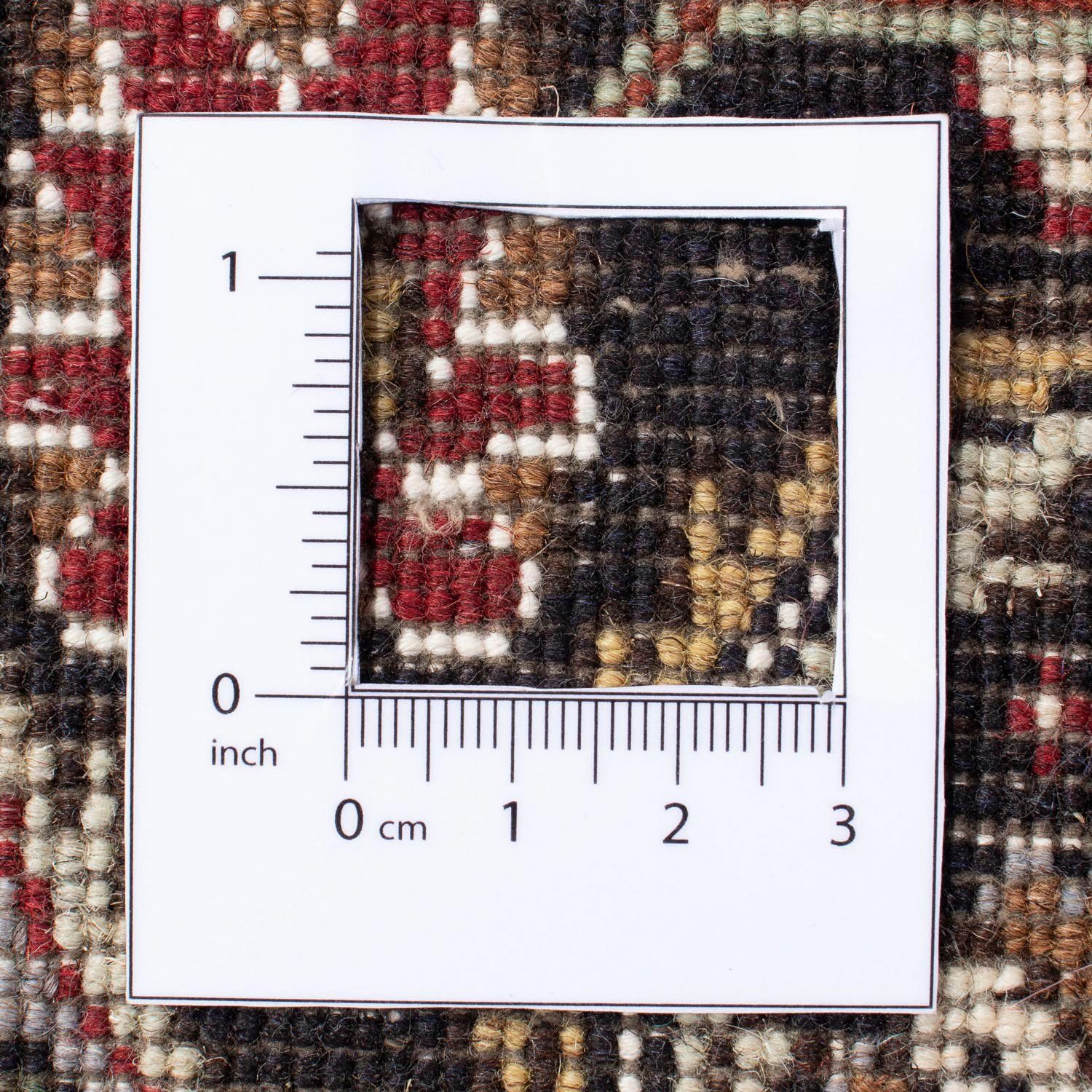 Medaillon cm, Wollteppich 10 Nain mit Zertifikat chiaro Unikat Höhe: x 248 350 morgenland, Marrone mm, rechteckig,