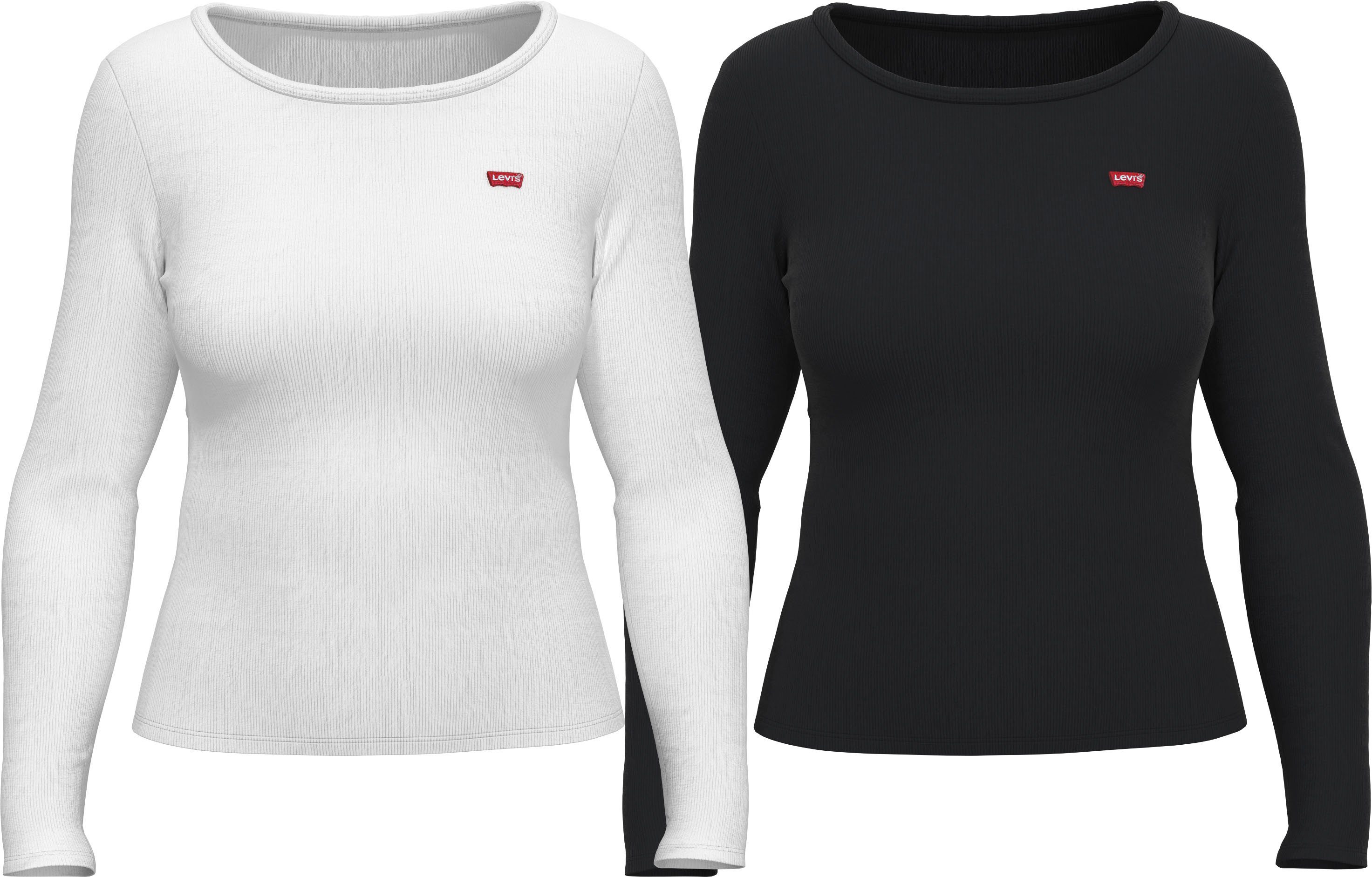 Levi's® Langarmshirt LS 2 Pack Tee günstig online kaufen