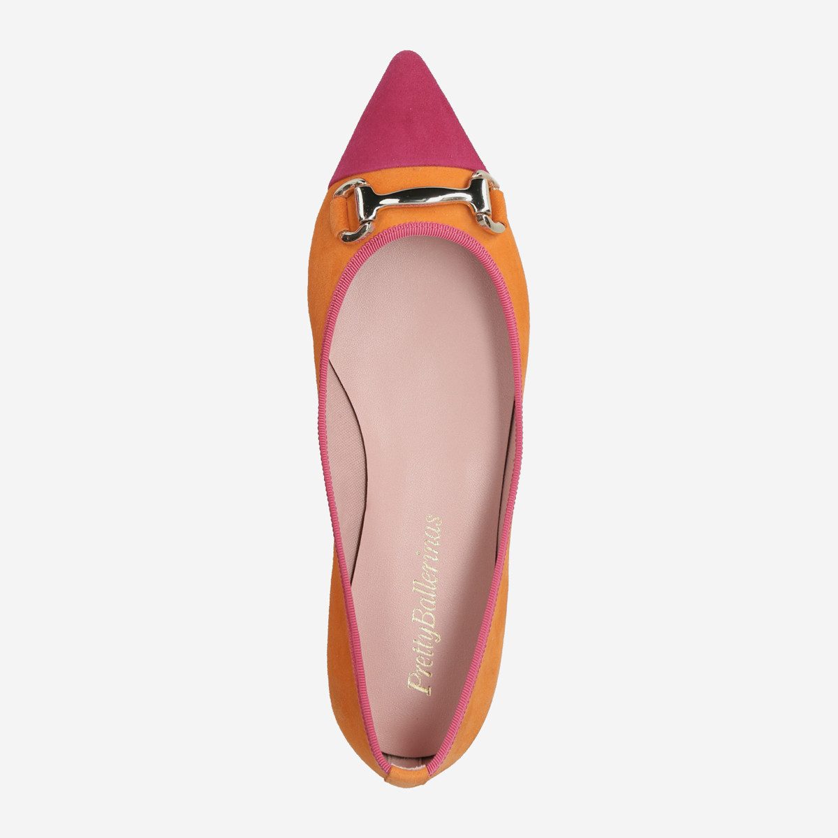 Pretty Ballerinas Pretty Ballerinas 50.101 ANGELIS TIGER, Ballerina, Orange, Damen Ballerina