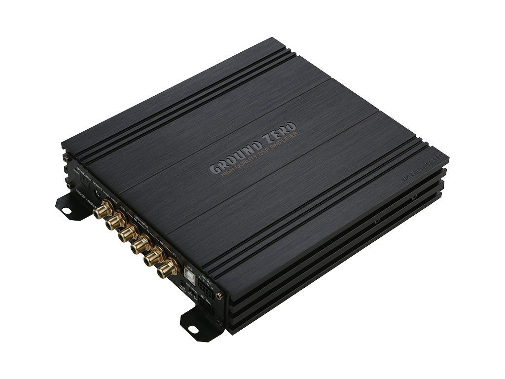 Ground Zero GZDSP 4.80A-PRO 4-Kanal Verstärker mit 8-Kanal DSP Endverstärker (Anzahl Kanäle: 4)