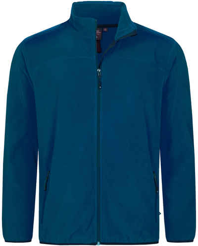 DEPROC Active Fleecejacke KIRKVALE II MEN weiche Fleecejacke in traditioneller Optik