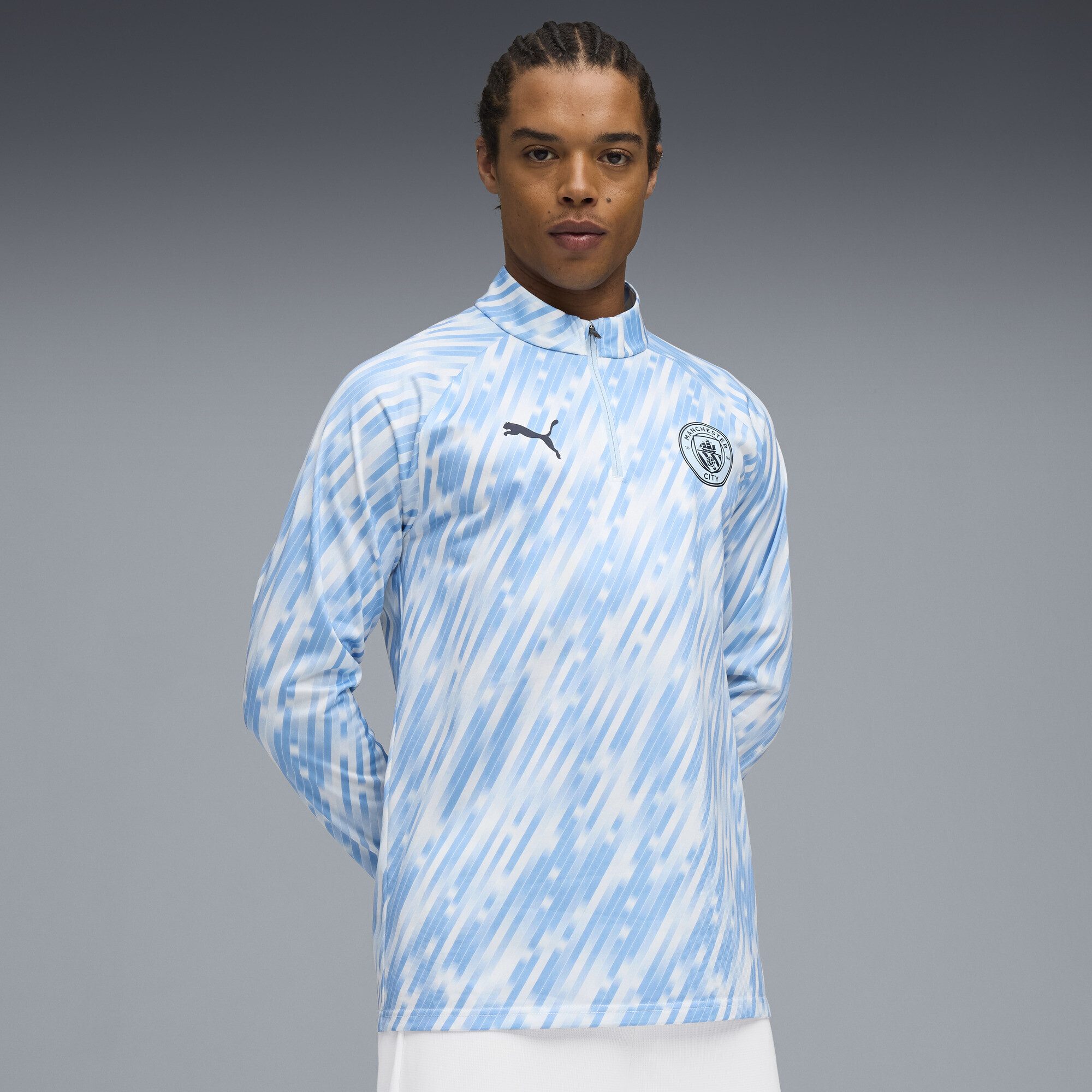 PUMA T-Shirt Manchester City Aufwärmtop Herren