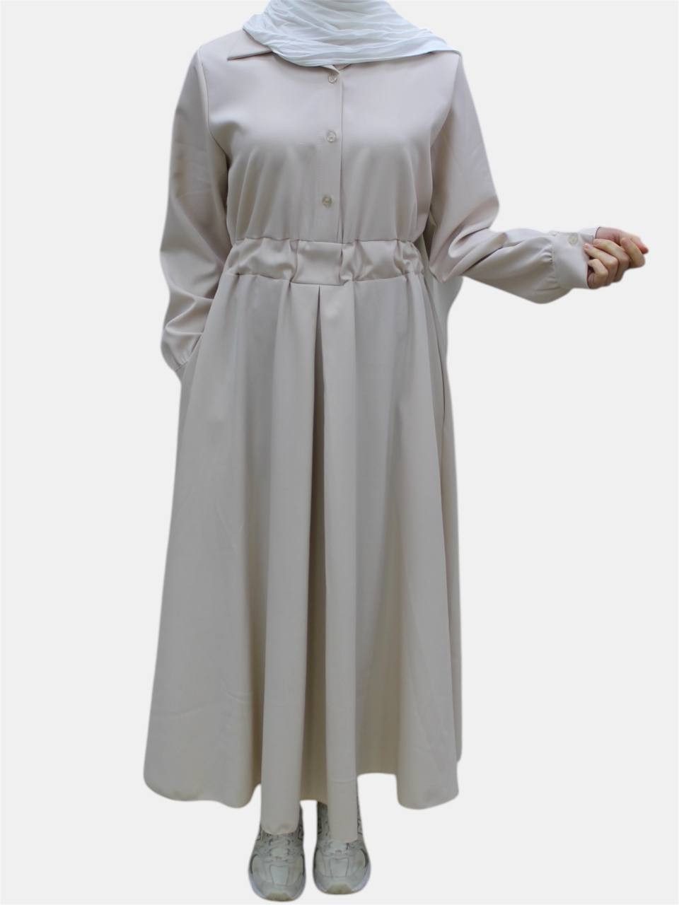 Maxikleid Daily Kleid HANNAH Oversize Blusenkleid Abaya Kimono Herbstkleid kurz