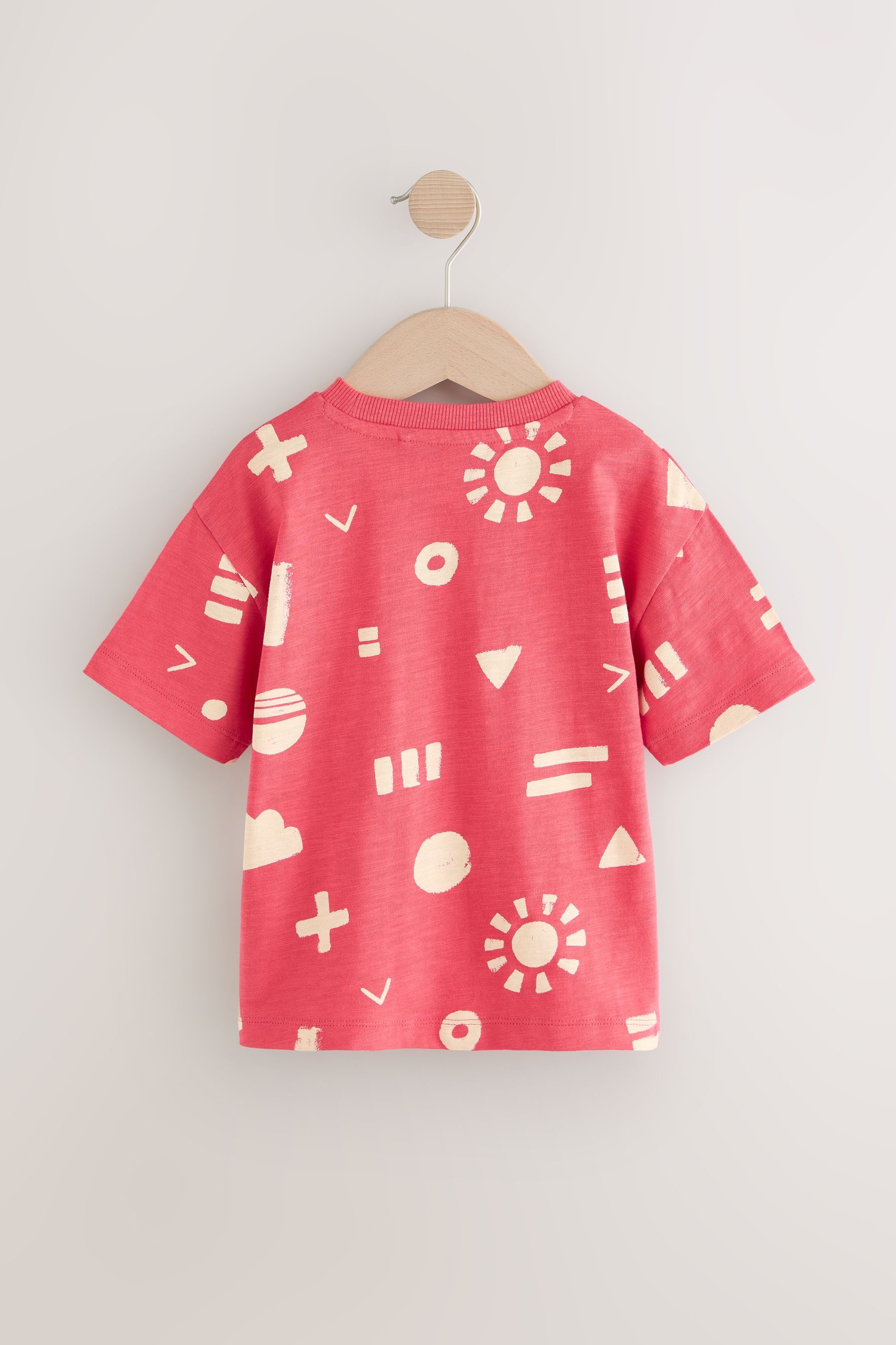 Next T-Shirt Kurzarm-T-Shirt mit durchgehendem Print günstig online kaufen