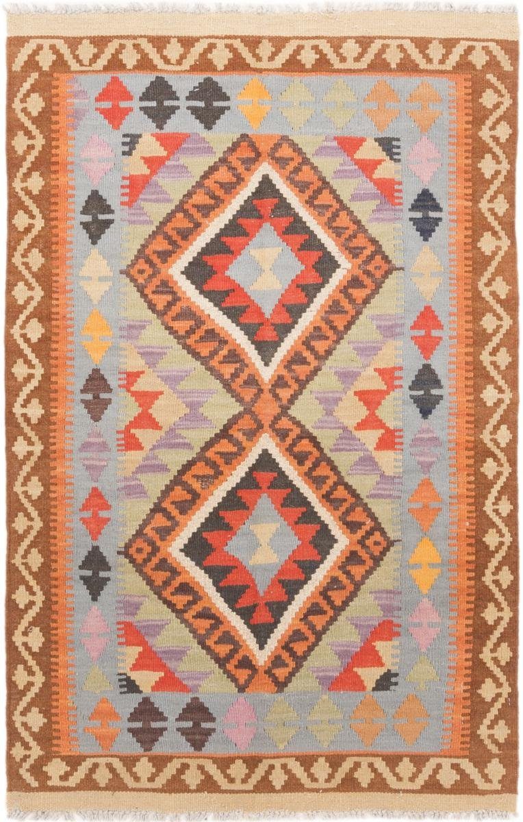 Orientteppich Kelim Afghan 83x128 Handgewebter Orientteppich, Nain Trading, rechteckig, Höhe: 3 mm