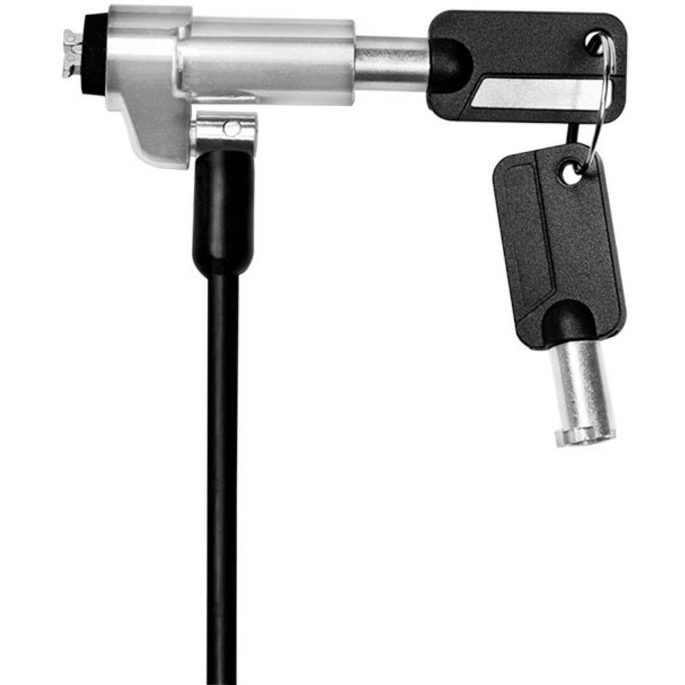 LogiLink Laptopschloss Notebook Diebstahlsicherung, universal, Nano Slot NBS013, inkl. 2 Schlüssel