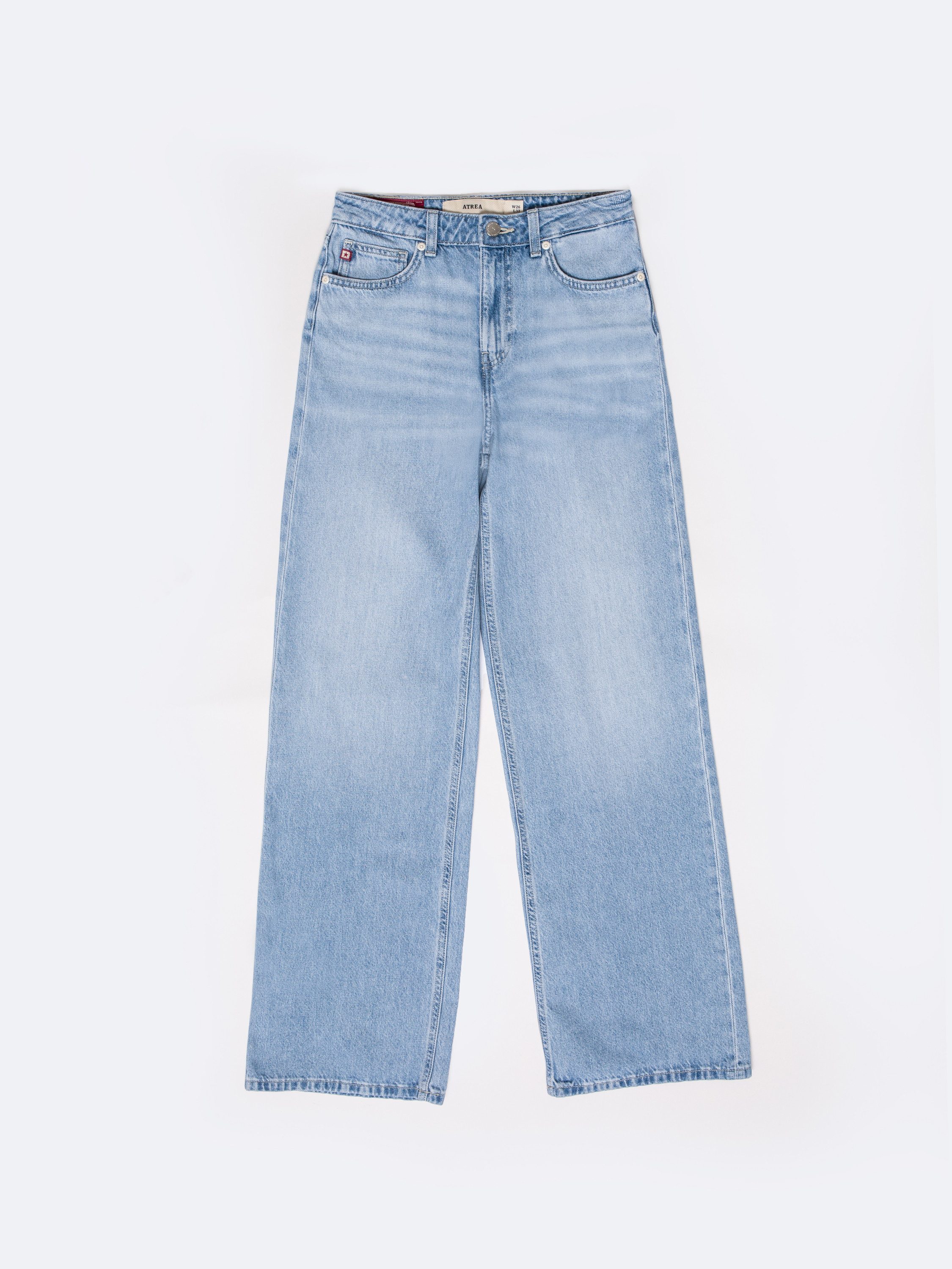 BIG STAR Weite Jeans ATREA hohe Leibhöhe