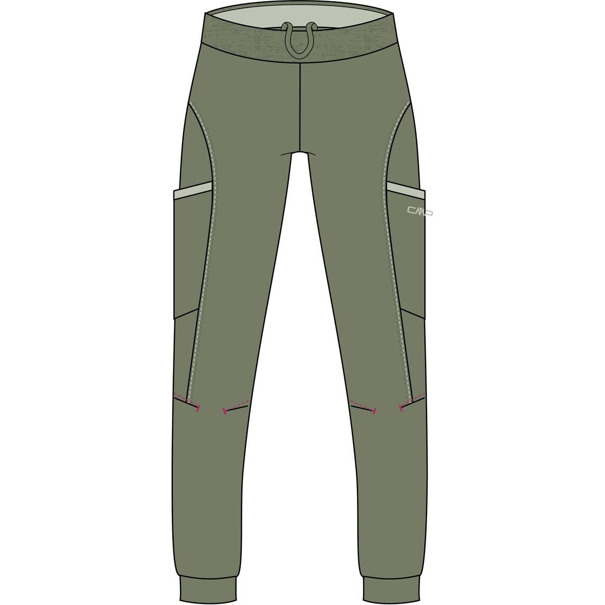 CMP Outdoorhose KID G Long Pant Light Climb Elastische Trekkinghose für Kinder mit Dry-Function-Technologie und