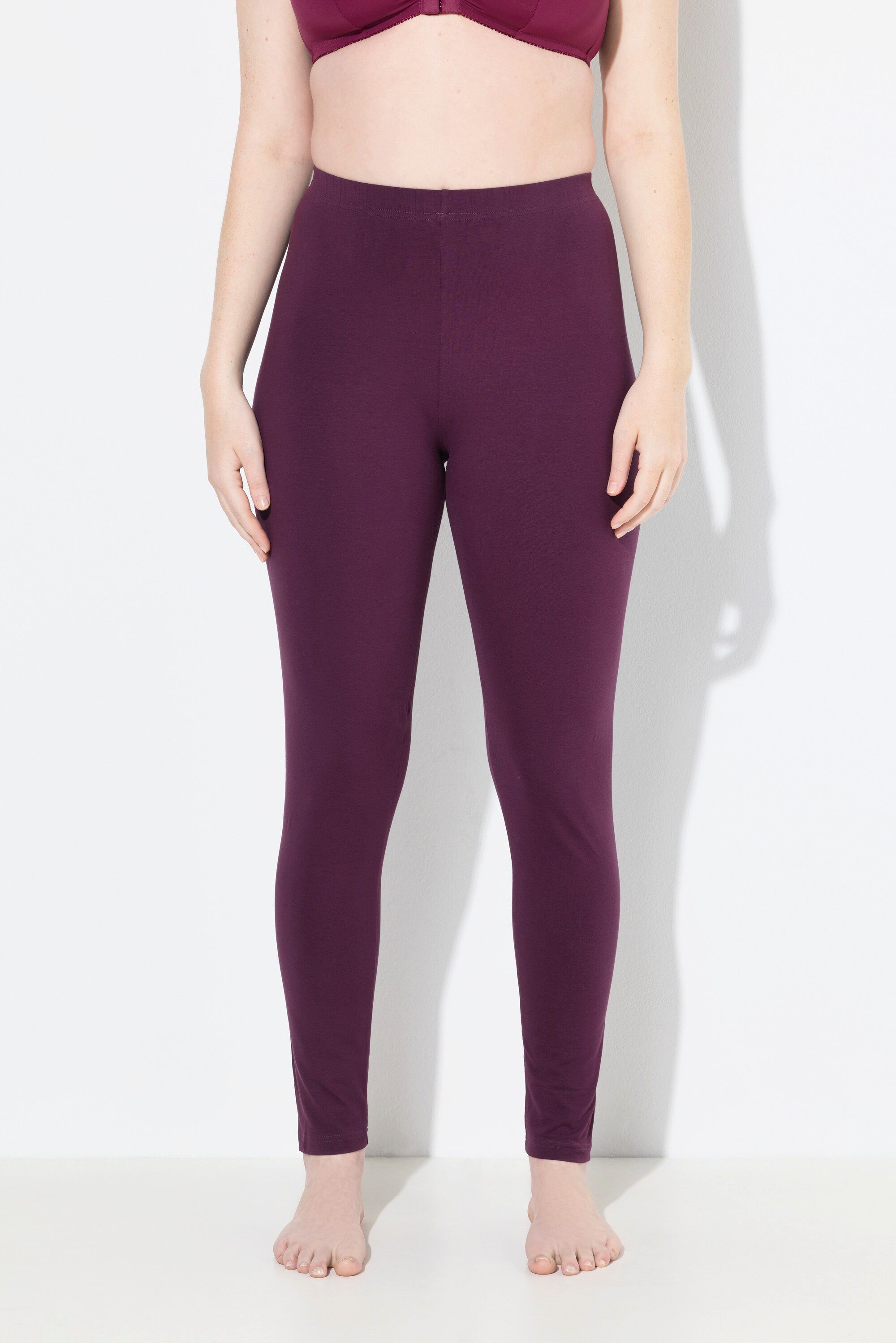 Ulla Popken Funktionshose Leggings Skinny Elastikbund günstig online kaufen