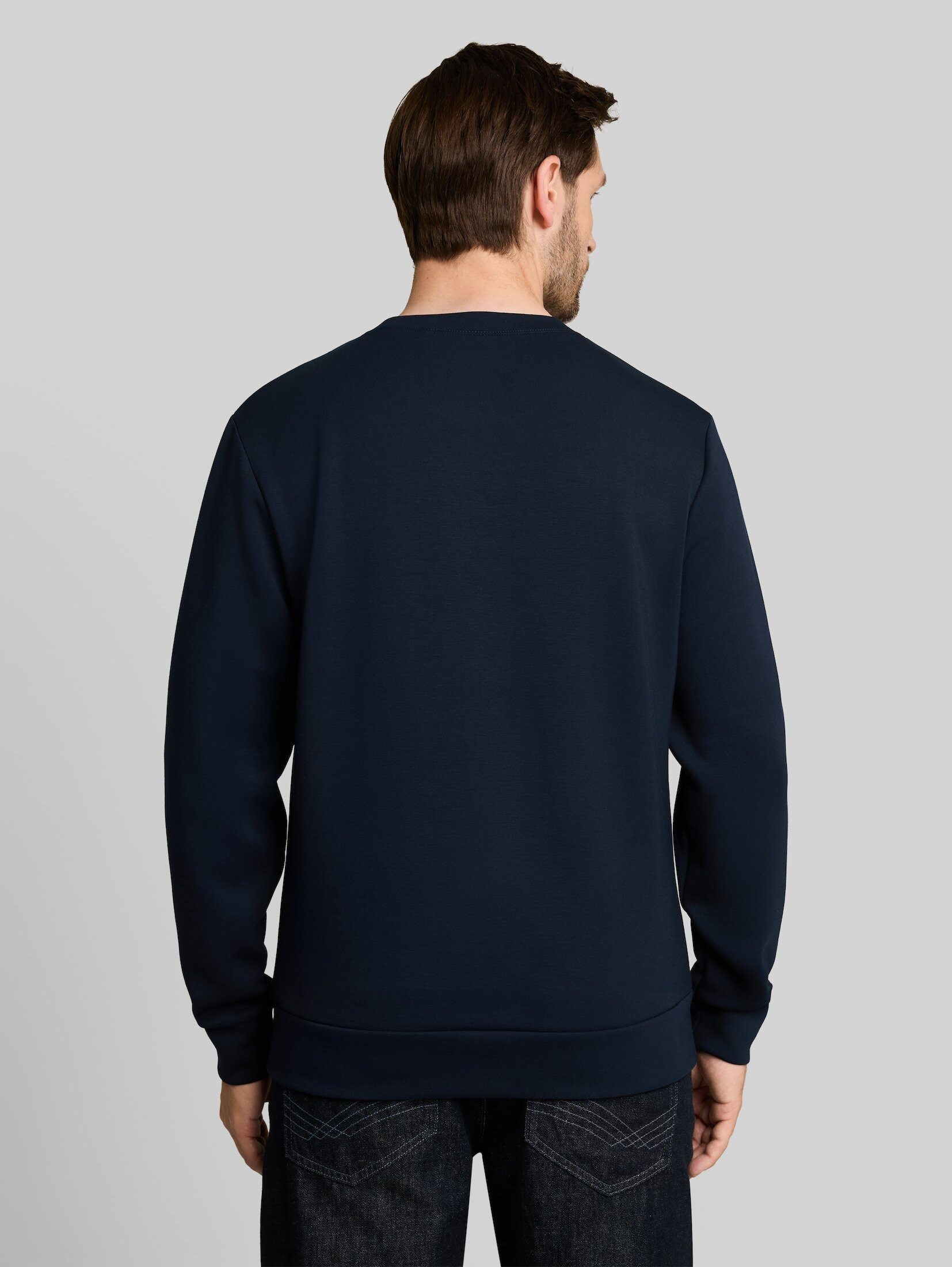 TOM TAILOR Sweatshirt Strick & Sweatshirts Basic Scuba Sweatshirt