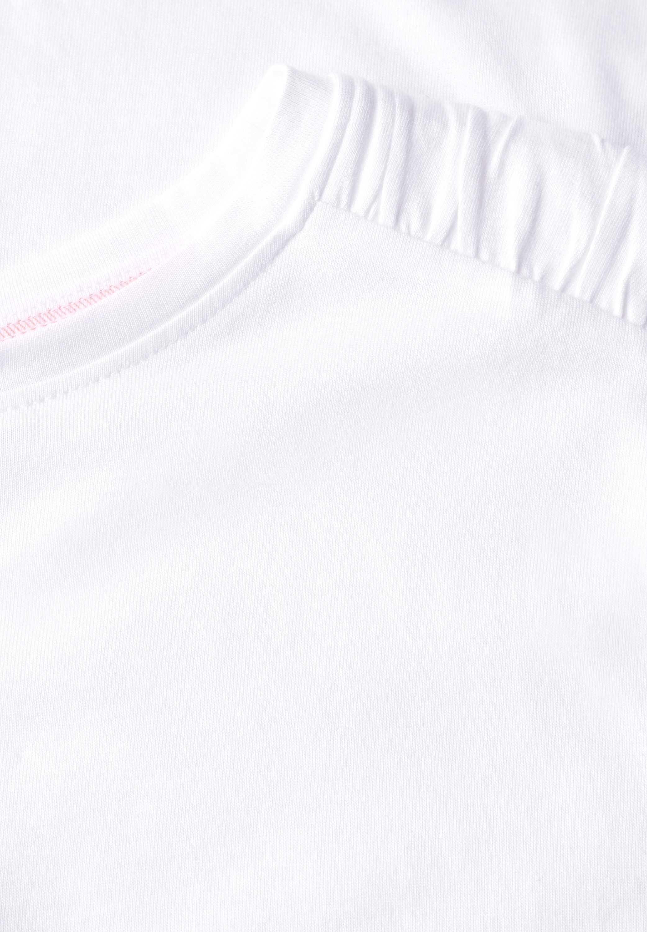 CECIL T-Shirt mit Tunnelzug am Saum