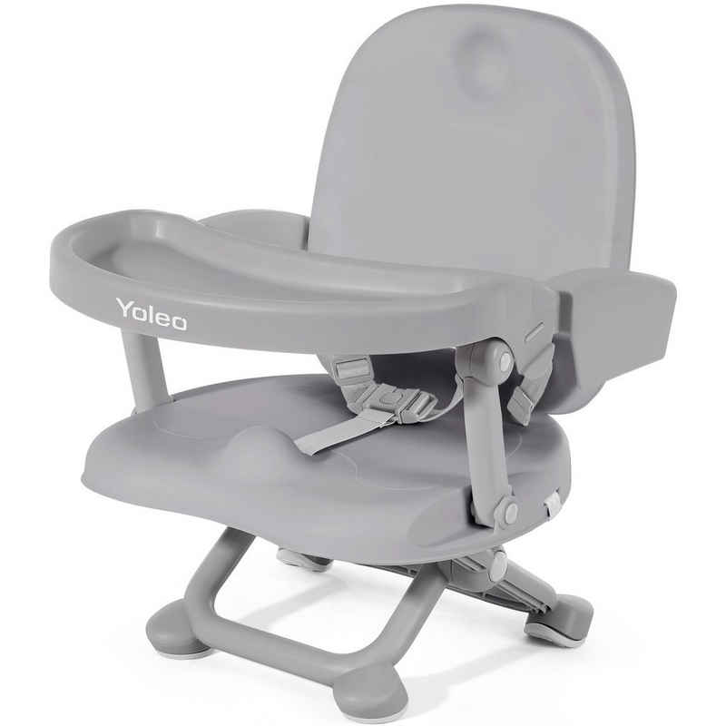 YOLEO Reisehochstuhl »YOLEO Booster Sitzerhöhung für Babys«, faltbar und tragbar für Unterwegs, stabil und sicher, Verstellbarkeit, einfache Reinigung, Praktisch, leicht strukturiert sein