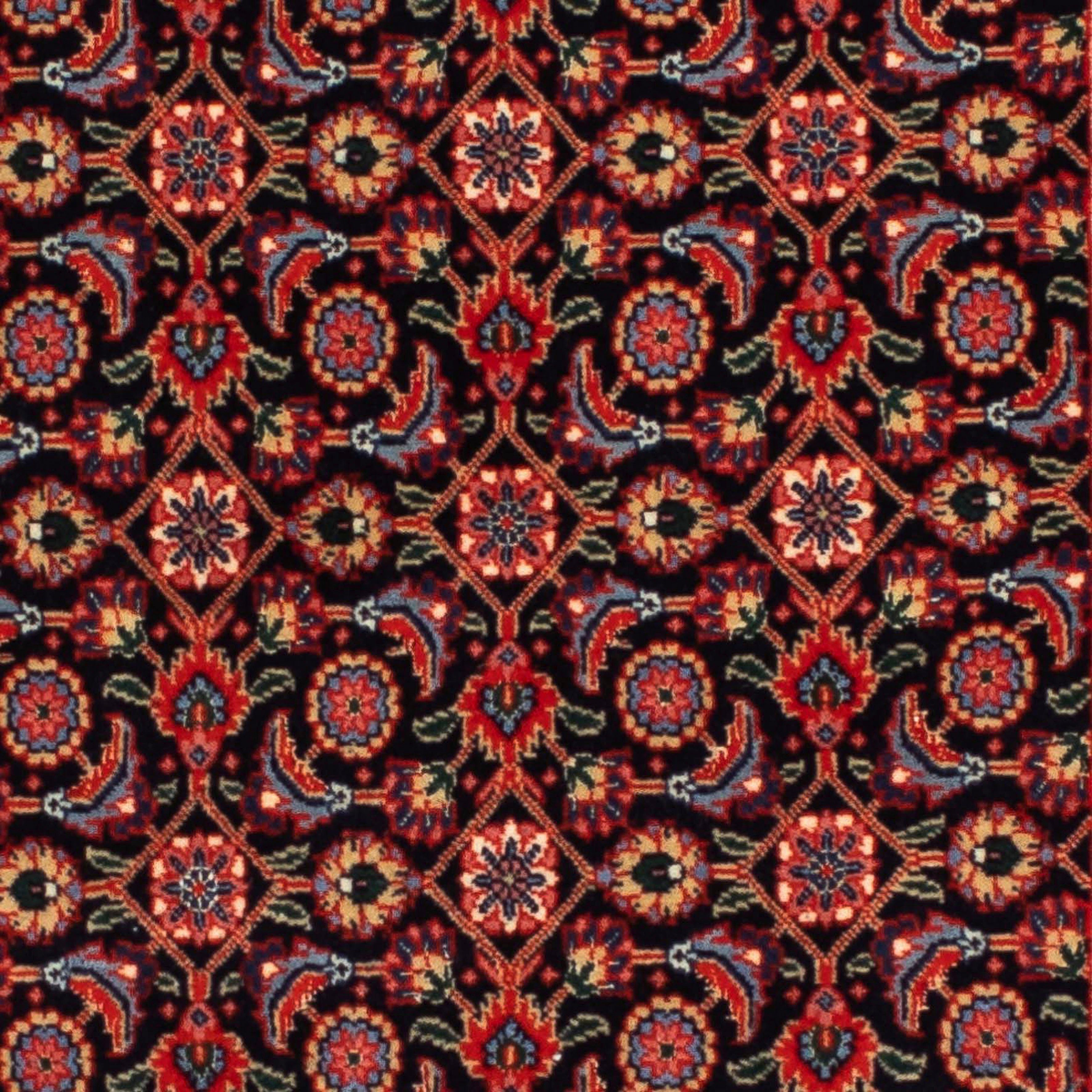 Orientteppich Perser - Täbriz - morgenland, mit - 64 rost, x cm 10 Zertifikat Handgeknüpft, rechteckig, Einzelstück mm, Höhe: Wohnzimmer, 201