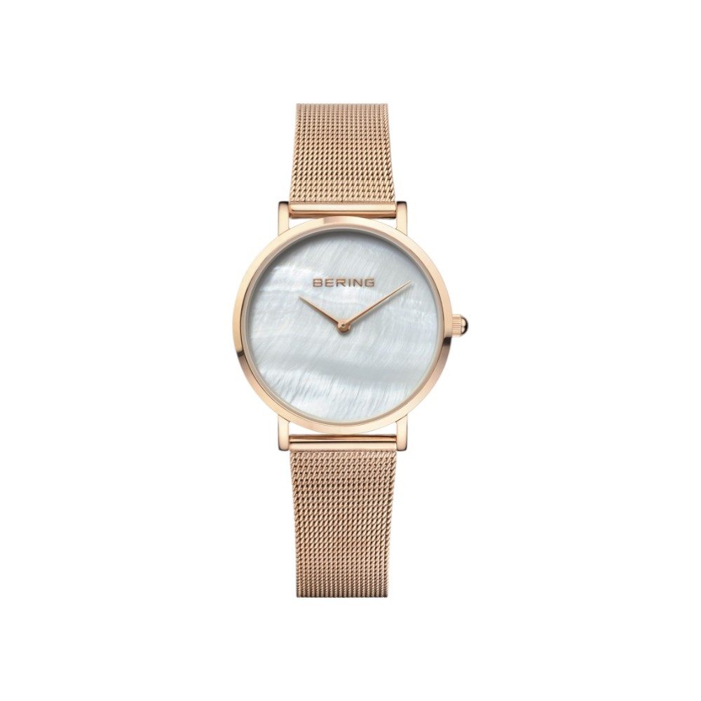 Bering Quarzuhr Bering Classic gold glänzend 15331-364 15331-364, Bering Uhren zeichnen sich durch ihr klares, minimalistisches
